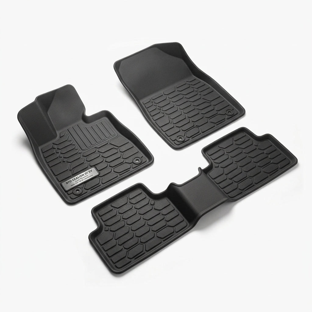 Car Mats TPE Tesla Model Y Juniper 2025–Present – Full 5D Set